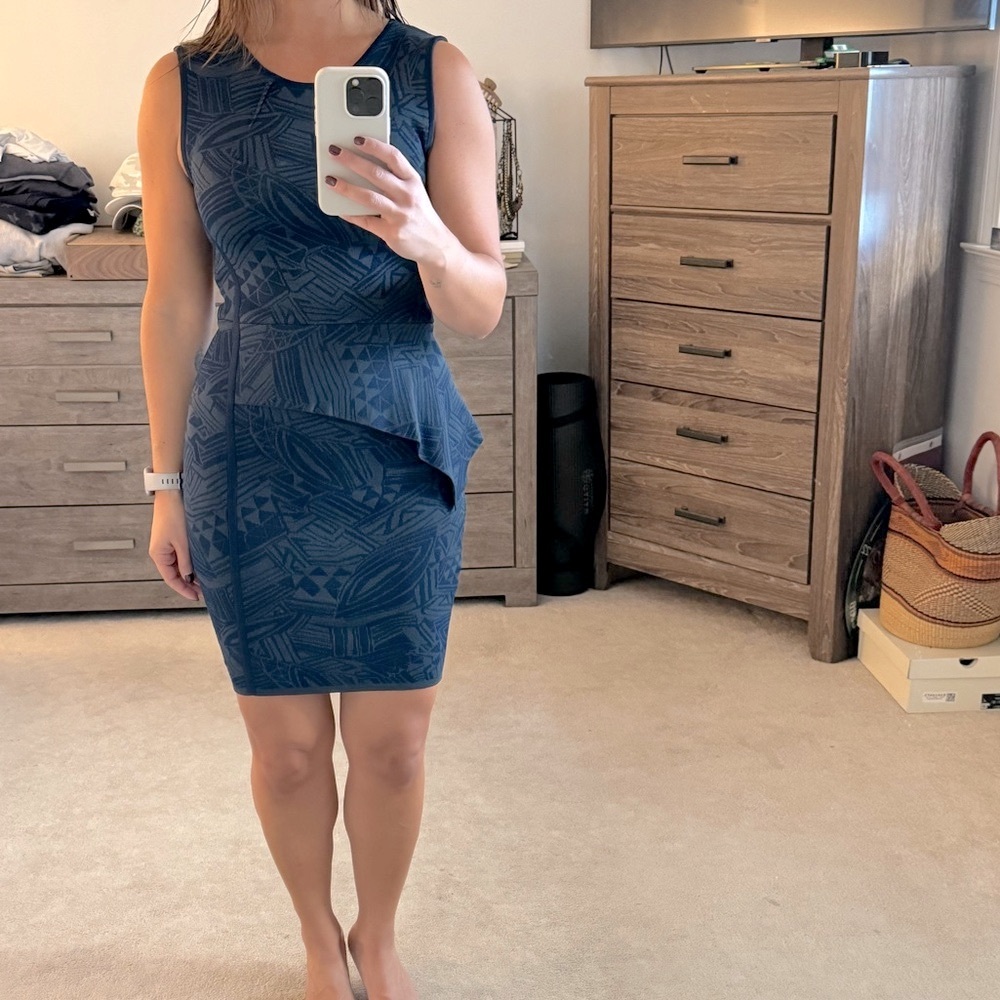 Cut25 Printed Sleeveless Dress Sz S